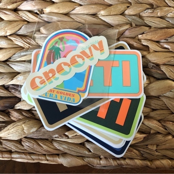 Random mix of pure vida and yeti stickers. - Picture 1 of 1